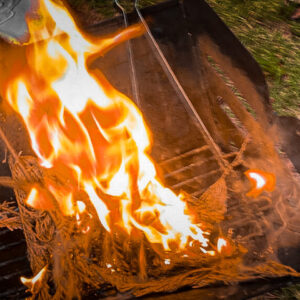 火起こし体験してきました